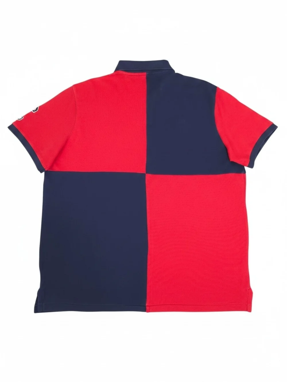 Polo Ralph Lauren Big Pony Color Block Polo Shirt Mens XL - Picture 4 of 5